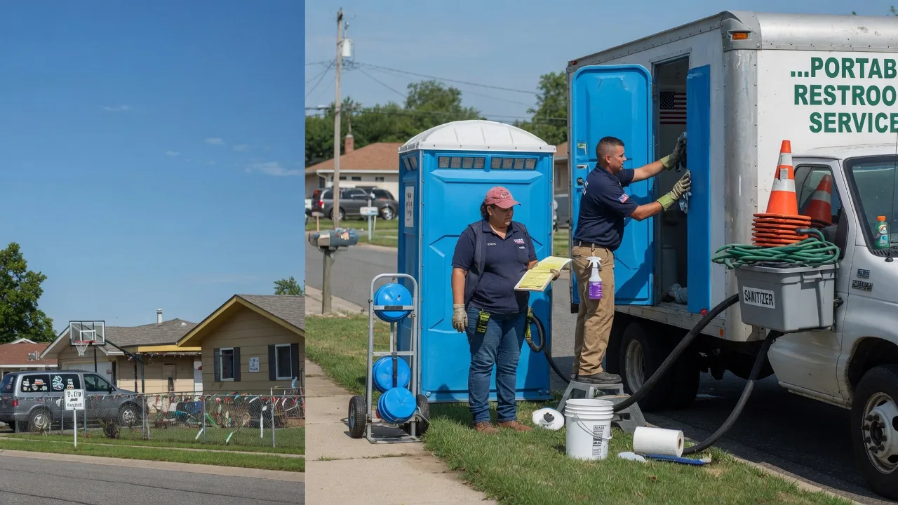Portable Toilet Rental in Burr Oak, MI near me